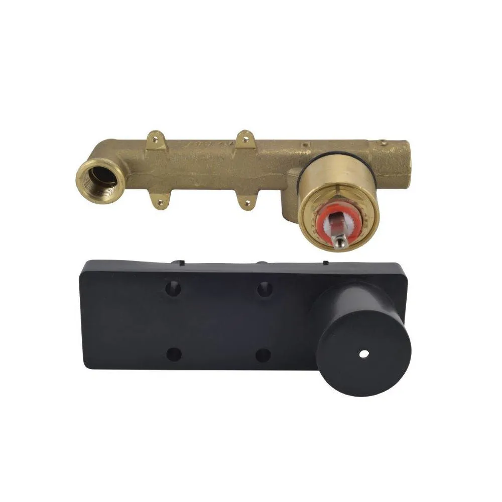 Jaquar Alive Concealed Body for Single Lever Basin Mixer Wall Mounted Chrome finish