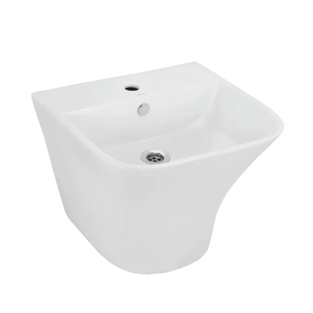 Jaquar Aria Wall Mounted Wash Basin White finish