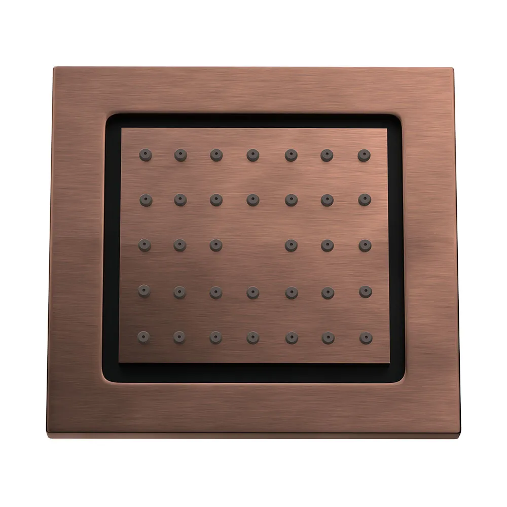 Jaquar Body Shower 130x120mm Rectangular Shape - Antique Copper