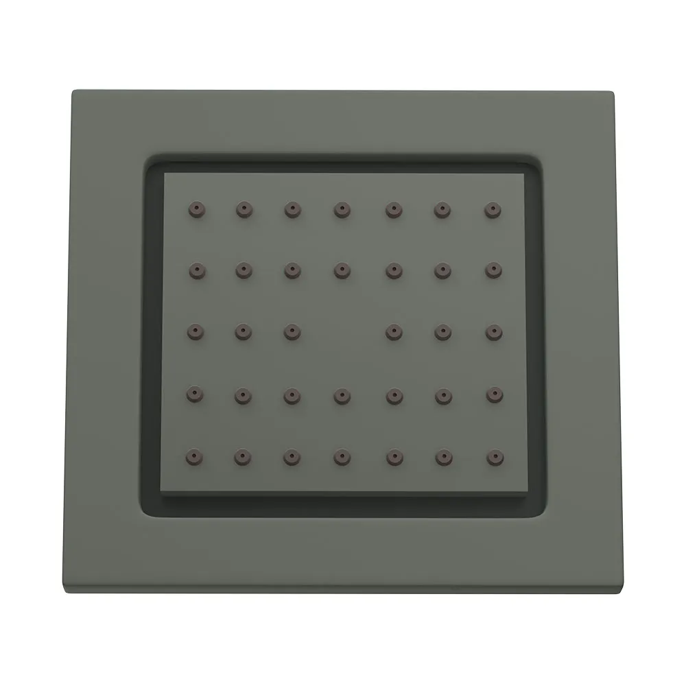 Jaquar Body Shower 130x120mm Rectangular Shape - Graphite Graphite finish