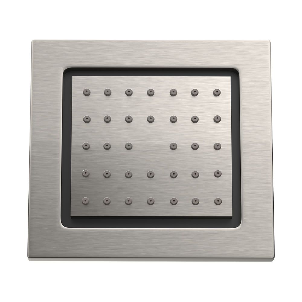 Jaquar Body Shower 130x120mm Rectangular Shape - Stainless Steel Stainless Steel finish