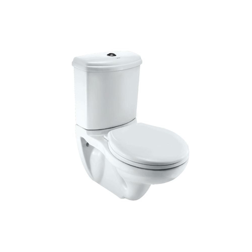 Jaquar Continental Bowl With Cistern White finish