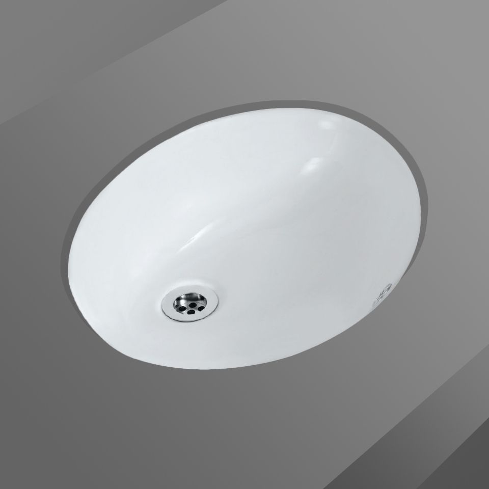 Jaquar Continental Under Counter Basin White finish
