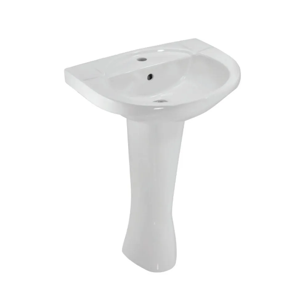 Jaquar Continental Wall Hung Basin White finish