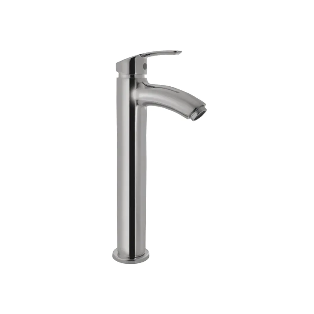 Essco Single Lever High Neck Basin Mixer Chrome finish