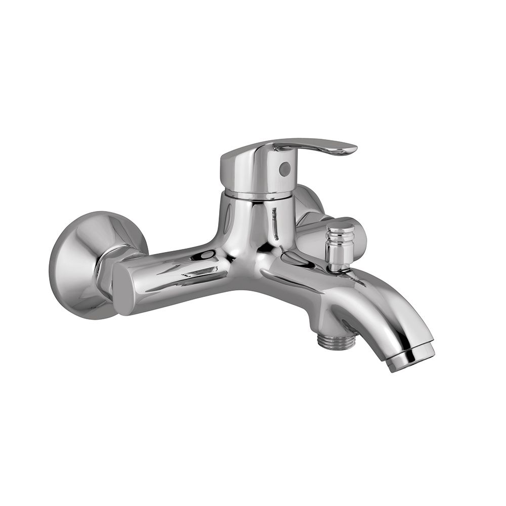 Essco Single Lever Bath & Shower Mixer Chrome finish