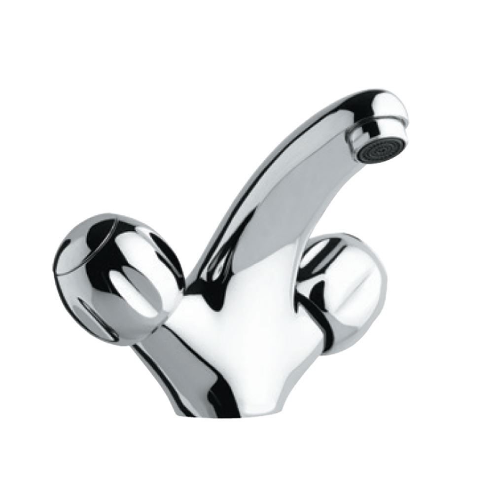 Jaquar Clarion Central Hole Basin Mixer Chrome finish
