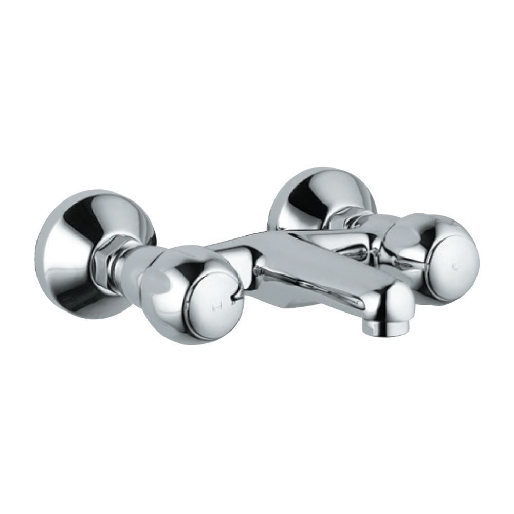 Jaquar Clarion Wall Mixer Non-Telephonic Shower Arrangement Chrome finish