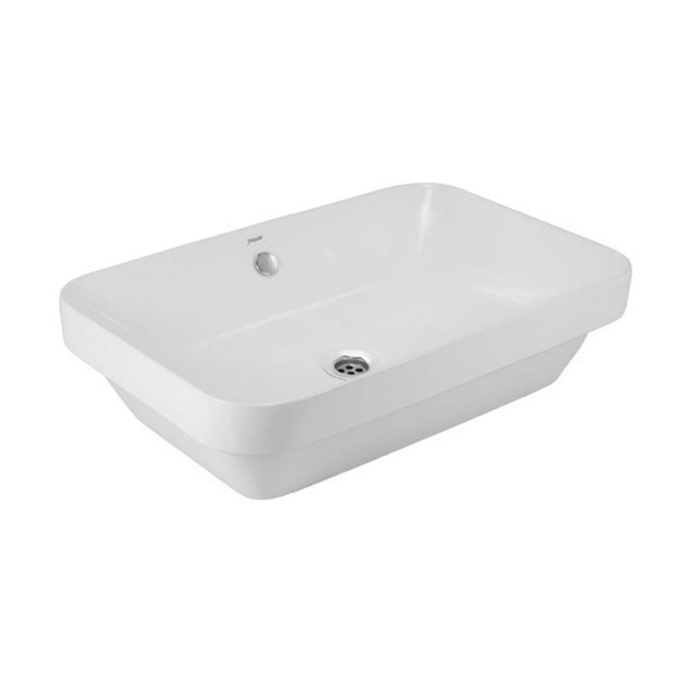 Jaquar D'Arc Counter top basin White finish