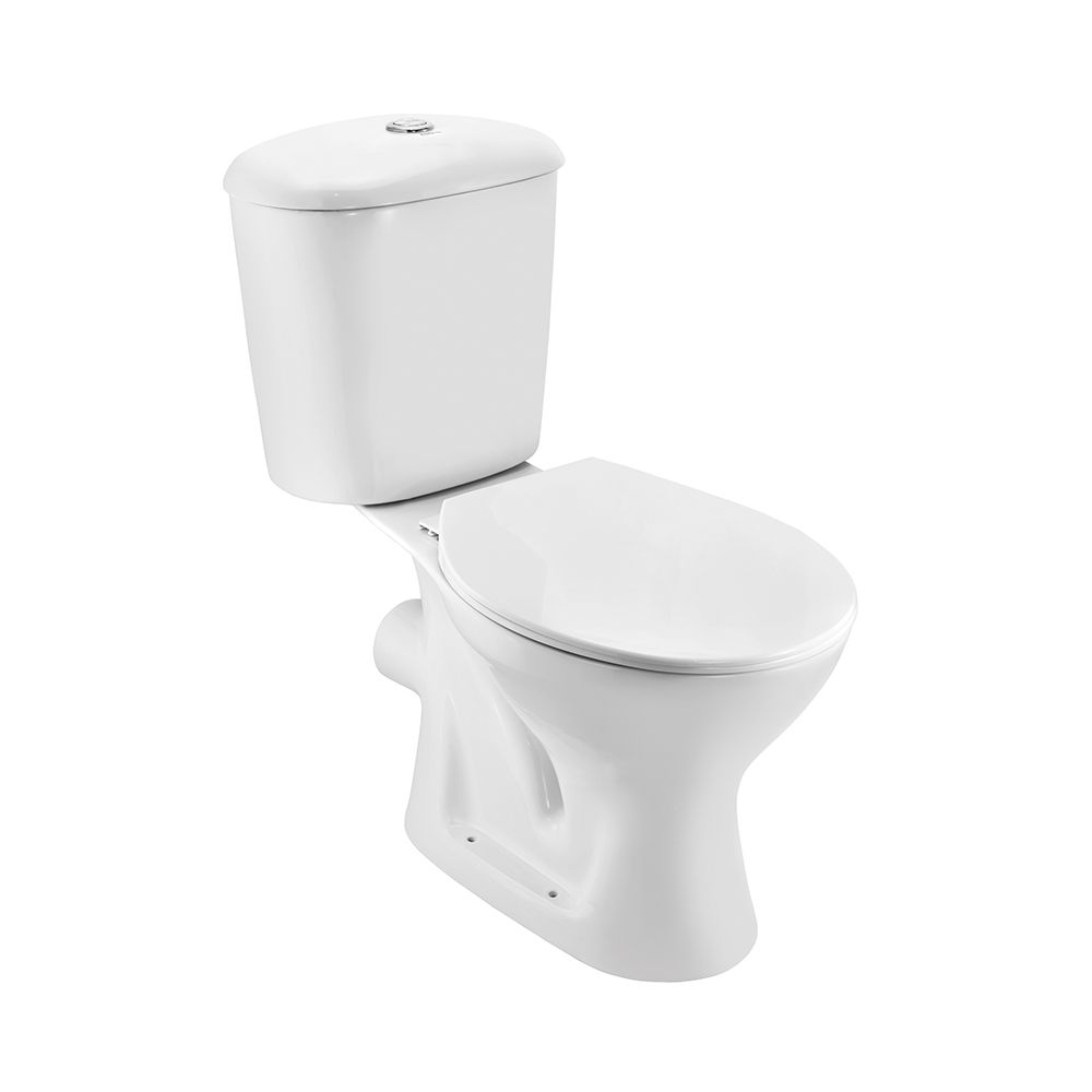 Essco Elements Bowl with cistern for Coupled WC White finish