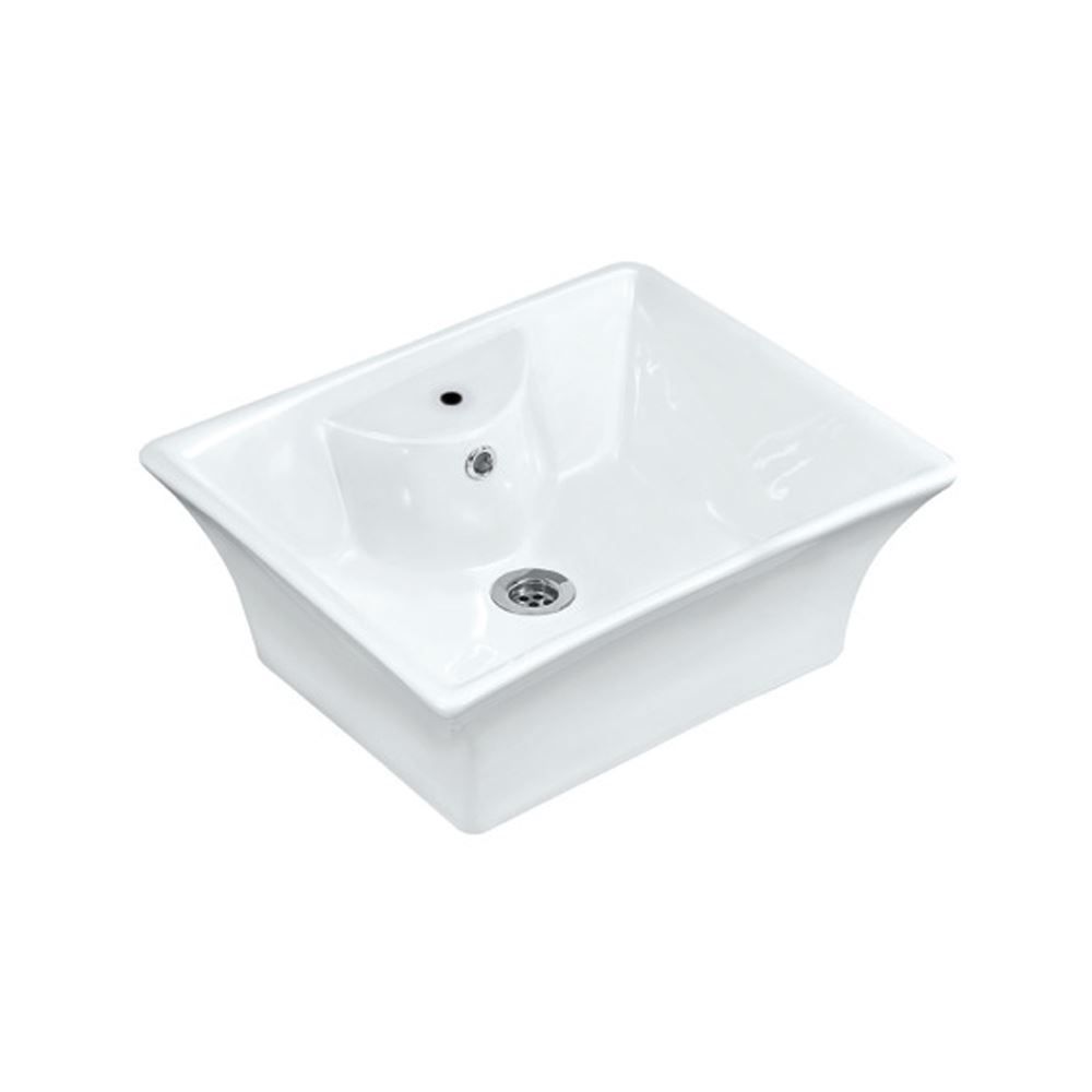 Jaquar Fonte Table Top Basin White finish