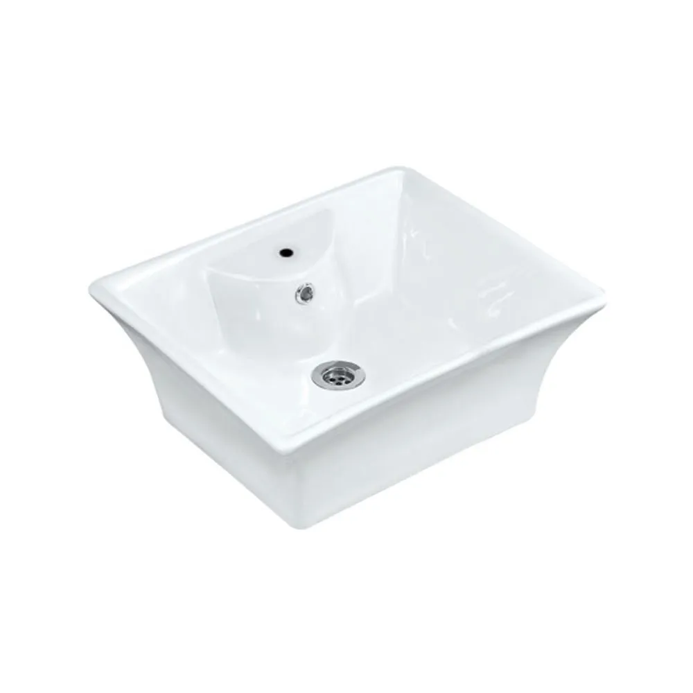 Jaquar Fonte Table Top Basin White finish