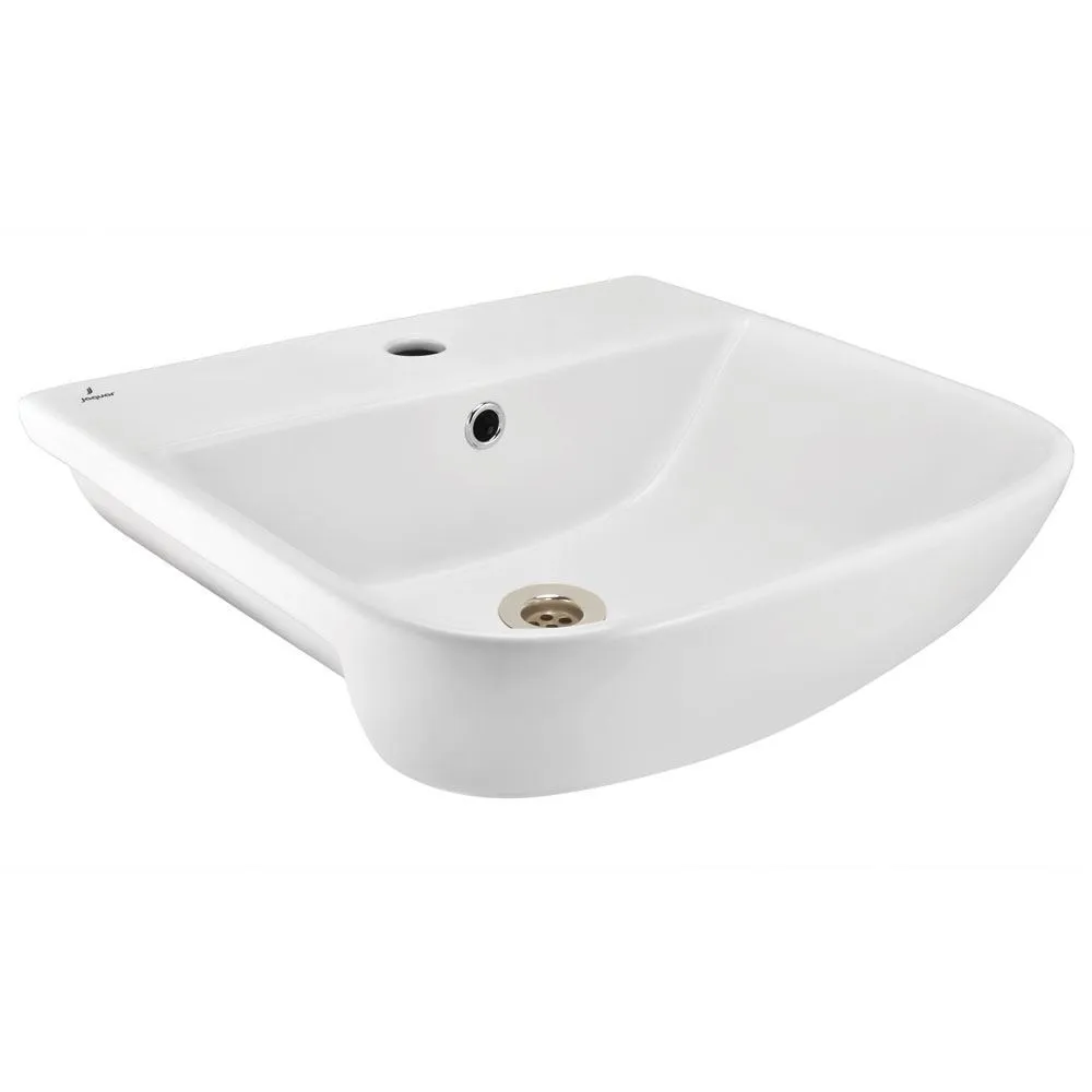 Jaquar JDR Semi Recessed Basin White finish