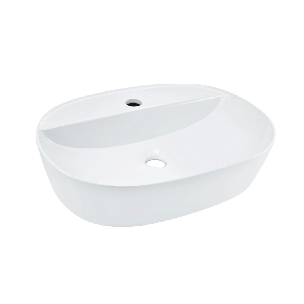 Jaquar JDR Thin Rim Table Top Basin White finish