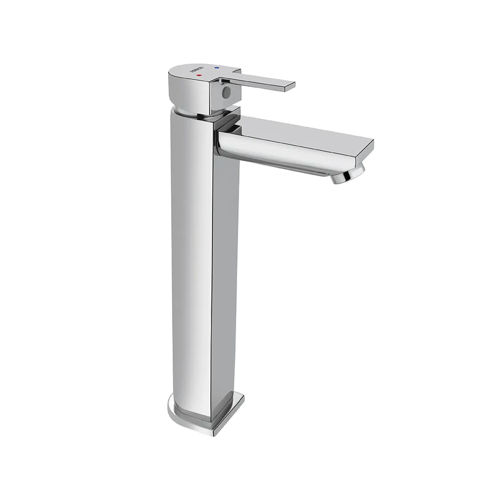 Essco Single Lever High Neck Basin Mixer Chrome finish