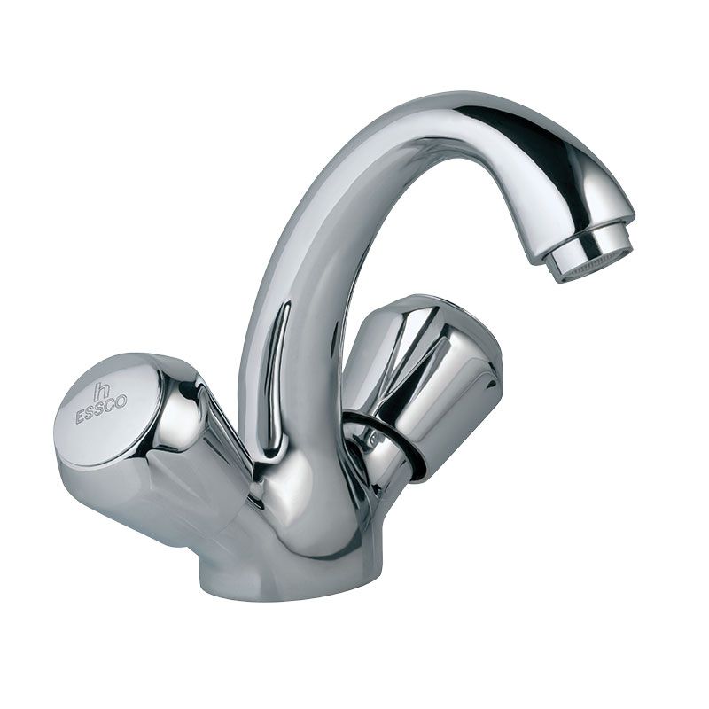 Essco Monoblock Basin Mixer Chrome finish