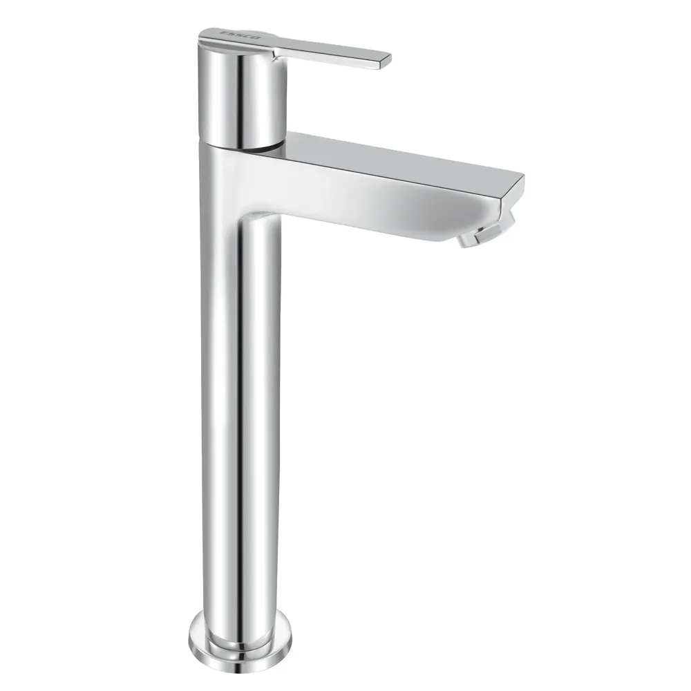 Essco Orian High Neck Basin Tap Chrome finish