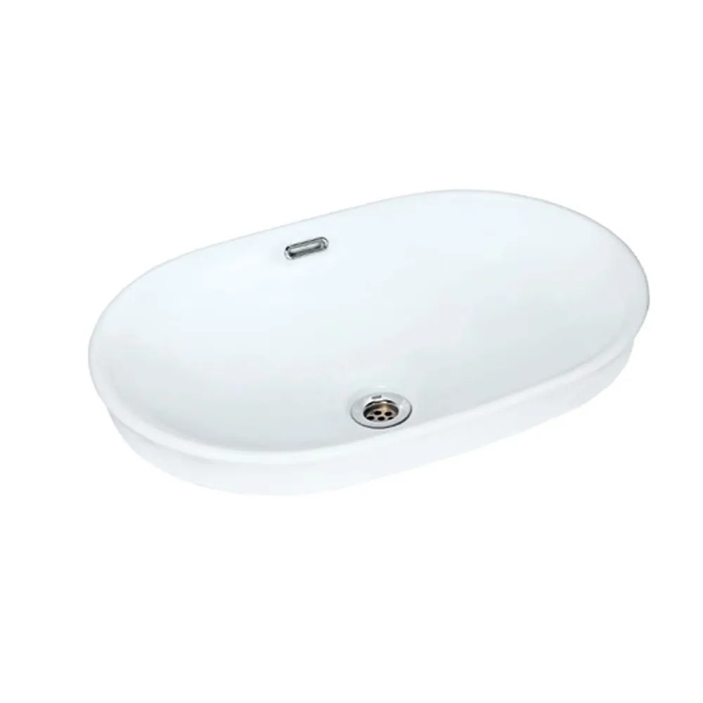 Jaquar Solo Counter Top Basin White finish