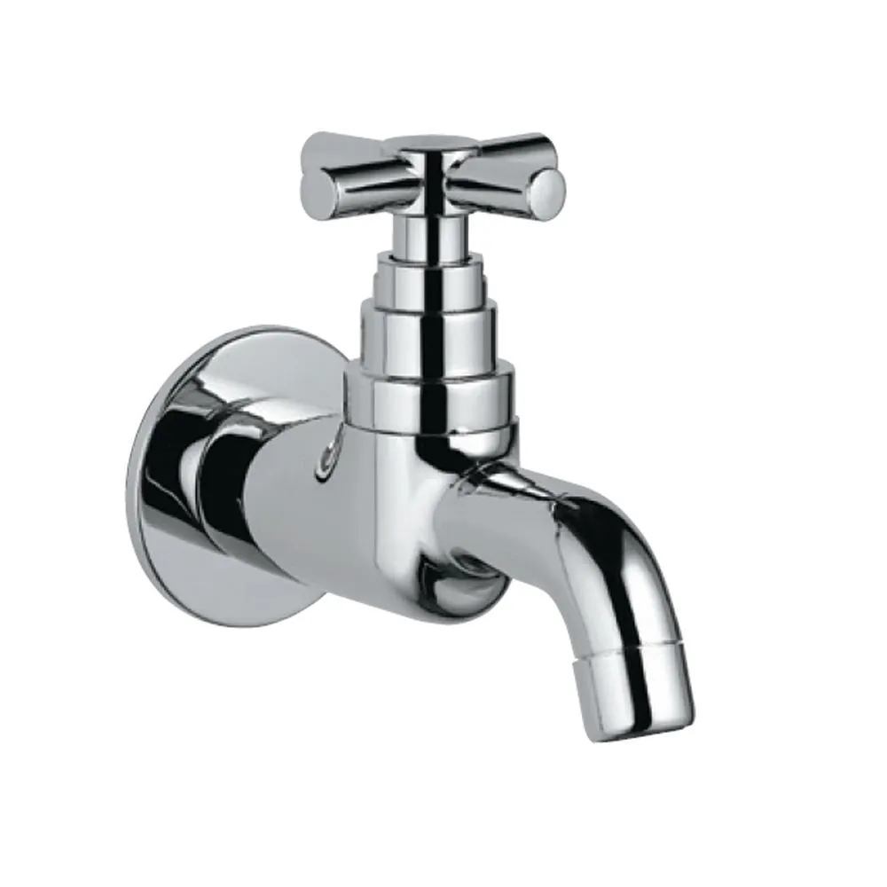 Jaquar Solo Bib Cock (Straight Line Model) Chrome finish