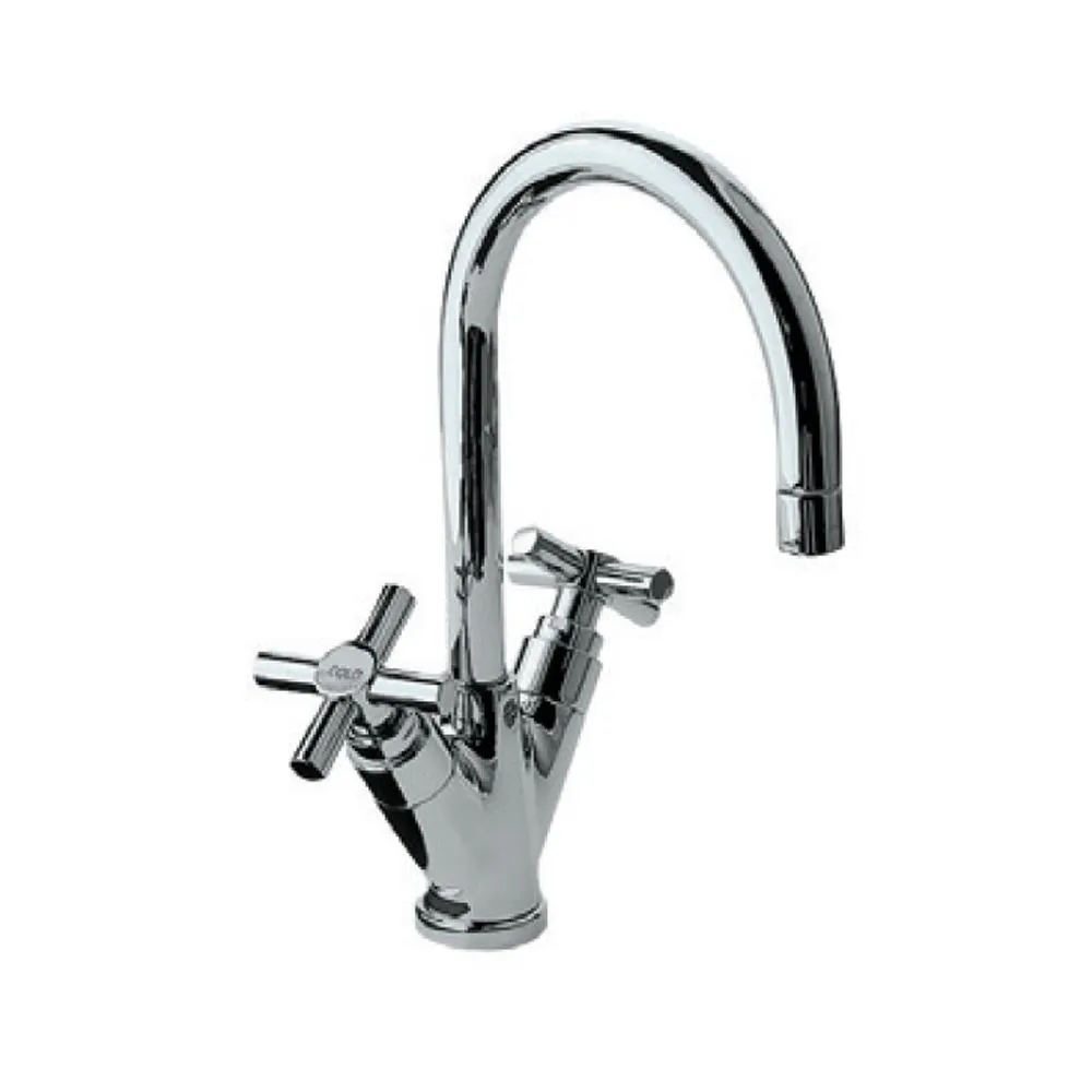 Jaquar Solo Central Hole Basin Mixer Chrome finish
