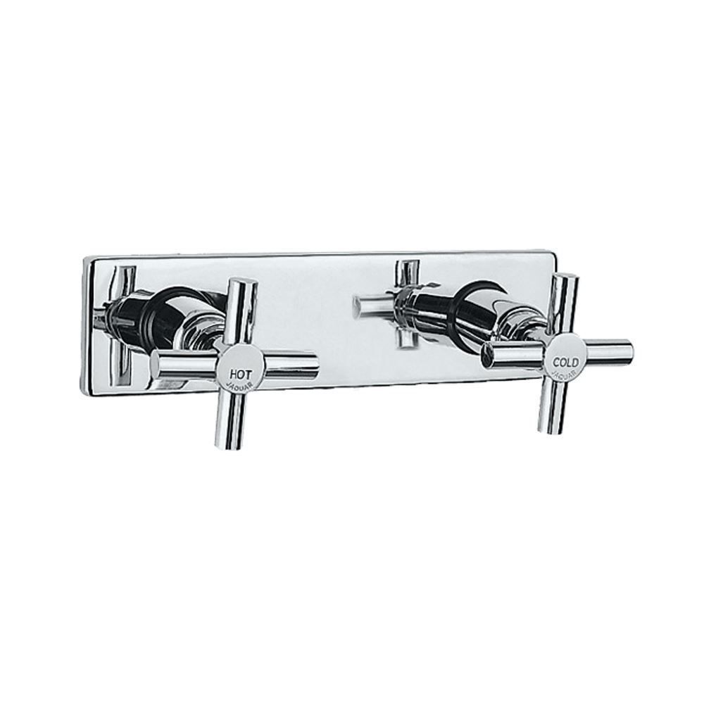 Jaquar Solo Two Concealed Stop Cocks Chrome finish