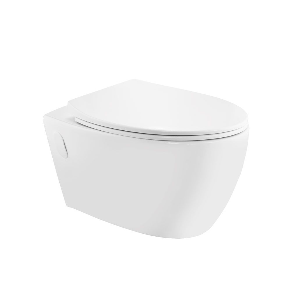Jaquar Vignette Rimless Wall Hung WC White finish
